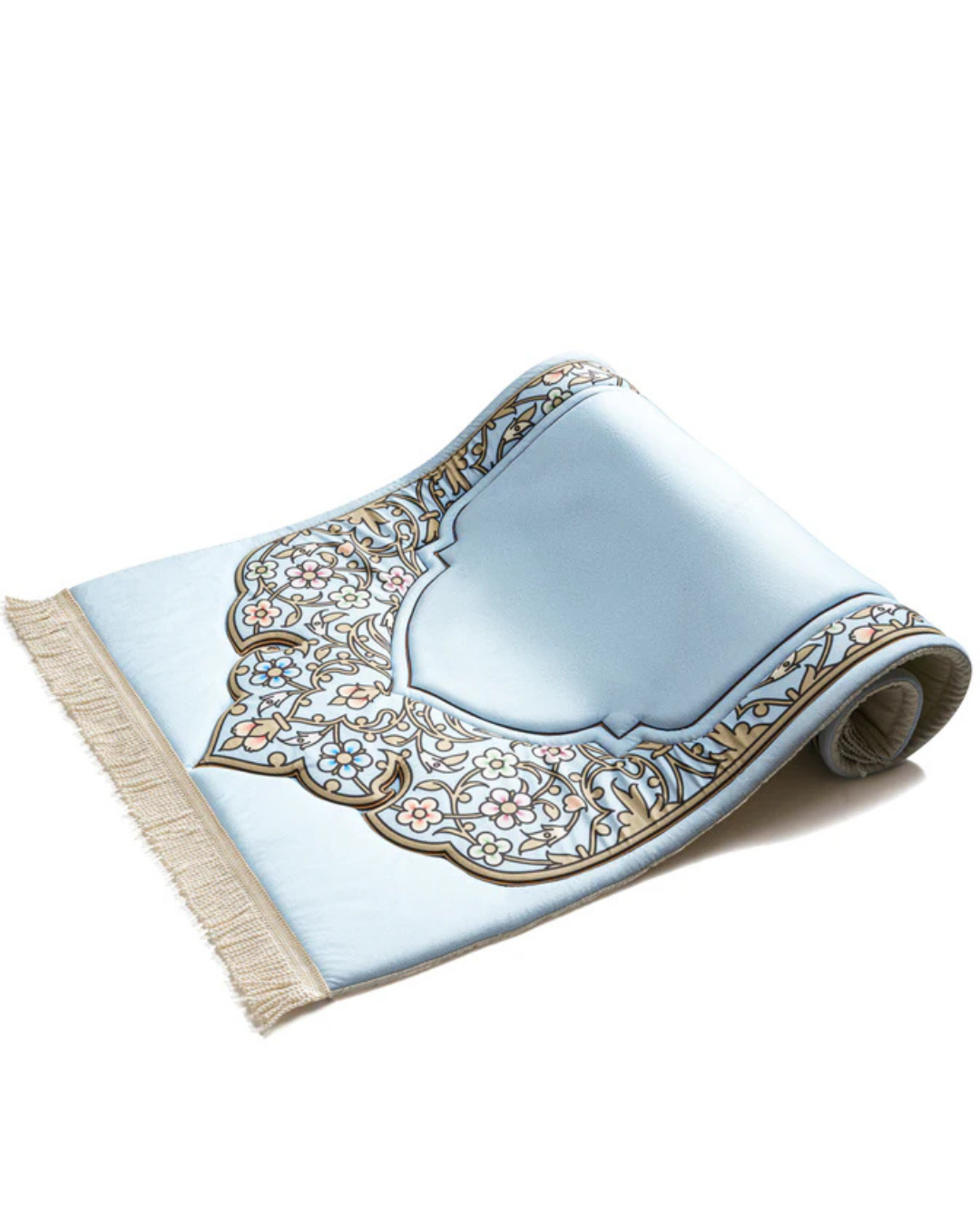 Soft Golden Arch Premium Prayer Mat