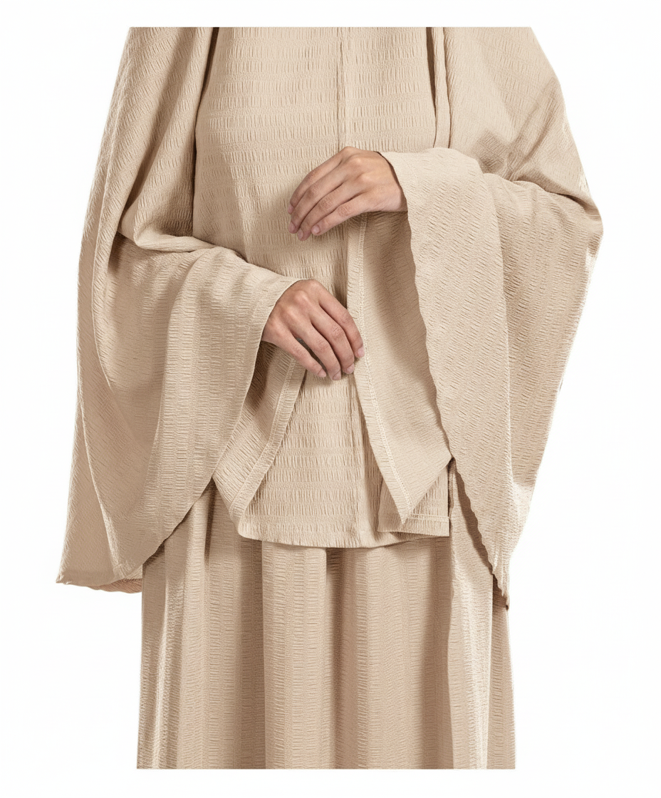 Beige Minimal Islamic Prayer Wear