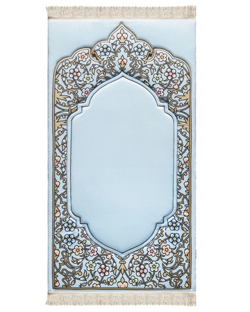 Soft Golden Arch Premium Prayer Mat