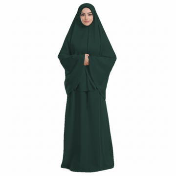 Green Minimal Islamic Prayer Wear