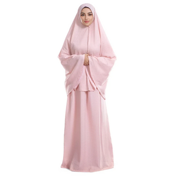 Pink Minimal Islamic Prayer Wear